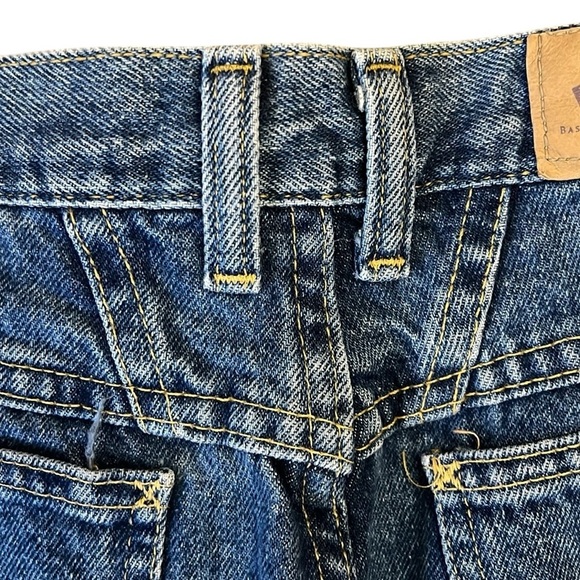 Vintage 80s Lee Relaxed Riders Jeans High Rise Tapered Medium Blue USA 12P/29x28 - Picture 9 of 11